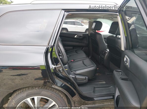 5N1DR2MN7HC624019 2017 NISSAN PATHFINDER Black Vista de la etiqueta del VIN