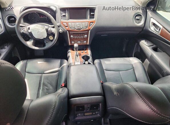 5N1DR2MN7HC650412 2017 NISSAN PATHFINDER Gray Vista del salpicadero