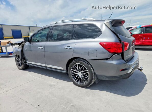 5N1DR2MN7HC650412 2017 NISSAN PATHFINDER Gray Trasero izquierdo