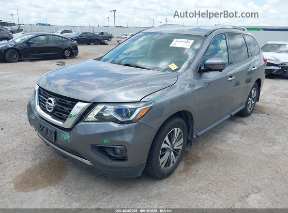 5N1DR2MN7HC655996 2017 NISSAN PATHFINDER Gray Przód lewy