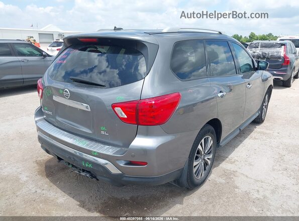 5N1DR2MN7HC655996 2017 NISSAN PATHFINDER Gray Tył prawy