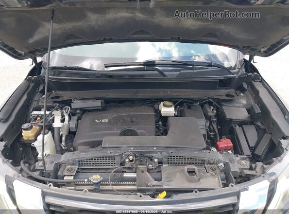 5N1DR2MN7HC655996 2017 NISSAN PATHFINDER Gray Widok z tyłu