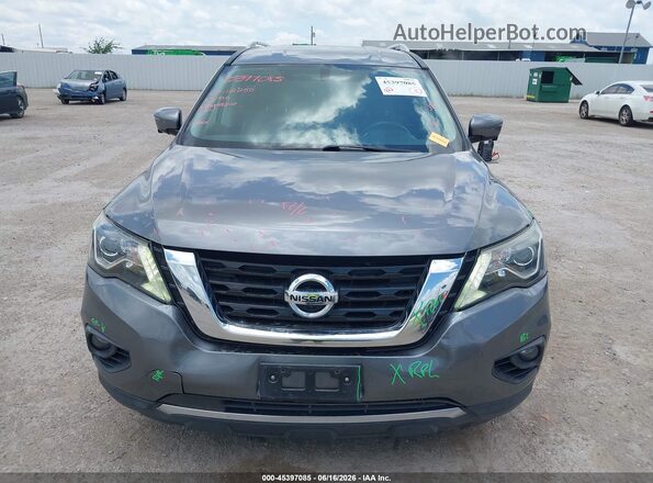 5N1DR2MN7HC655996 2017 NISSAN PATHFINDER Gray Widok zestawu wskaźników