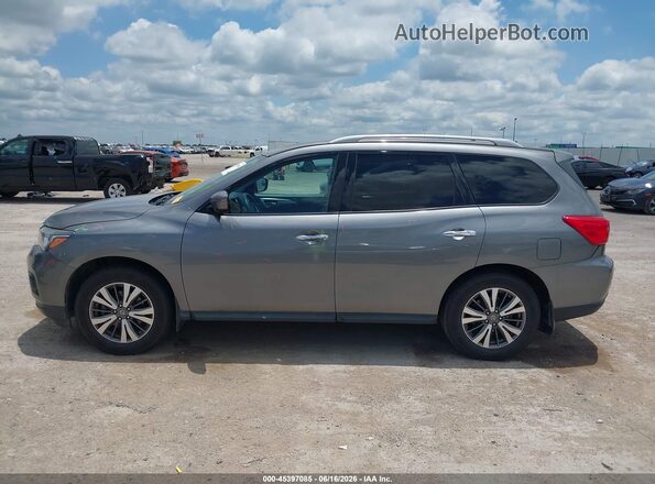 5N1DR2MN7HC655996 2017 NISSAN PATHFINDER Gray Widok wnętrza 360 stopni