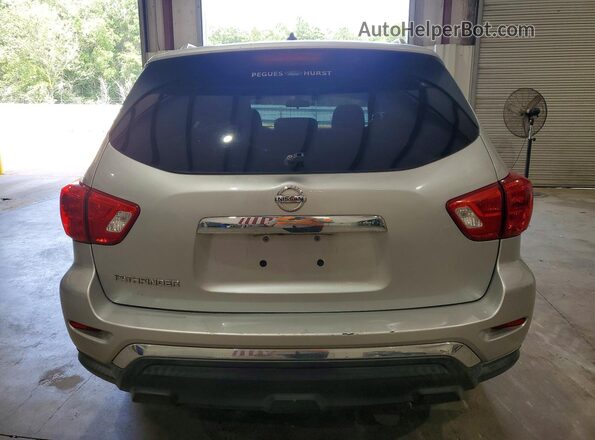 5N1DR2MN7HC656923 2017 NISSAN PATHFINDER Серебряный Вид сзади