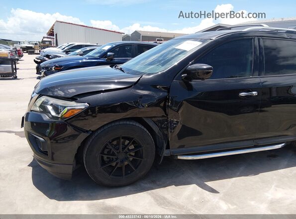 5N1DR2MN7HC657795 2017 NISSAN PATHFINDER Black წინა ხედი