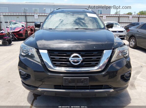 5N1DR2MN7HC657795 2017 NISSAN PATHFINDER Black ხელსაწყოთა პანელის ხედი