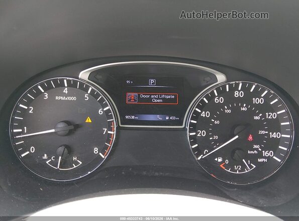 5N1DR2MN7HC657795 2017 NISSAN PATHFINDER Black უკანა სავარძლების ხედი