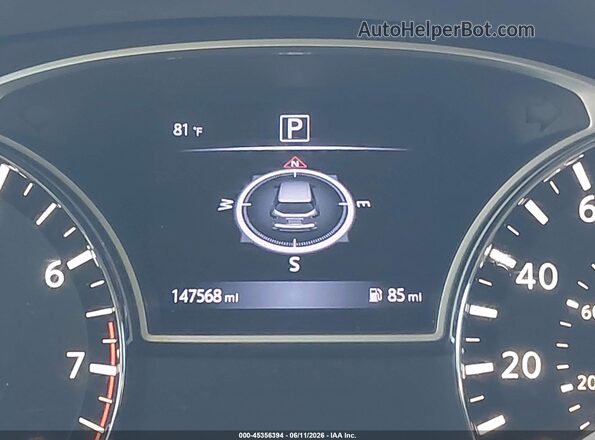 5N1DR2MN7HC660390 2017 NISSAN PATHFINDER Black Vista de los asientos traseros