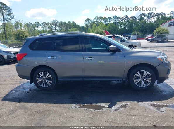 5N1DR2MN7HC660390 2017 NISSAN PATHFINDER Black Vista interior trasera