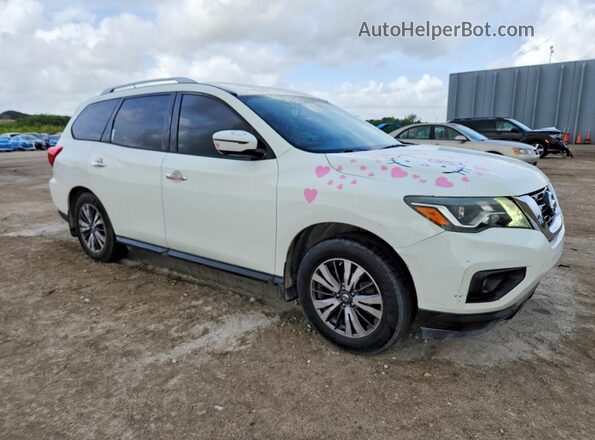 5N1DR2MN7JC609381 2018 NISSAN PATHFINDER White Передня права чверть