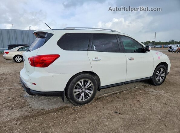 5N1DR2MN7JC609381 2018 NISSAN PATHFINDER White Задня права чверть