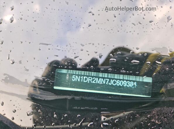 5N1DR2MN7JC609381 2018 NISSAN PATHFINDER White Панорамний вид салону 360°