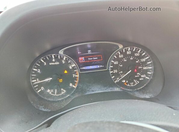 5N1DR2MN7JC609381 2018 NISSAN PATHFINDER White Вид щитка приладів