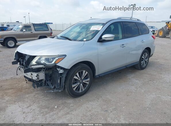 5N1DR2MN7JC610577 2018 NISSAN PATHFINDER Silver Передня ліва чверть