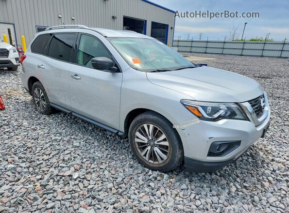 5N1DR2MN7JC616217 2018 NISSAN PATHFINDER Silver Передня права чверть