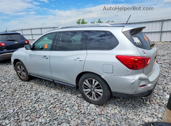 5N1DR2MN7JC616217 2018 NISSAN PATHFINDER Silver Задня ліва чверть