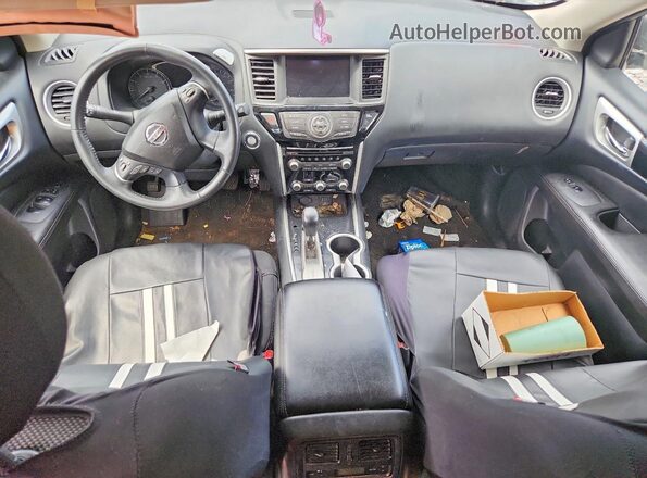 5N1DR2MN7JC616217 2018 NISSAN PATHFINDER Silver Вид панелі приладів