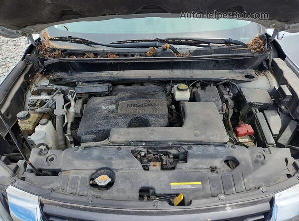 5N1DR2MN7JC616217 2018 NISSAN PATHFINDER Silver Вид задньої частини салону