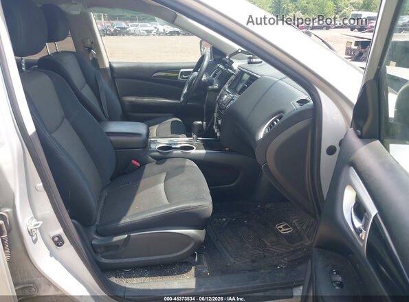 5N1DR2MN7KC603744 2019 NISSAN PATHFINDER Gray წინა სალონის ხედი