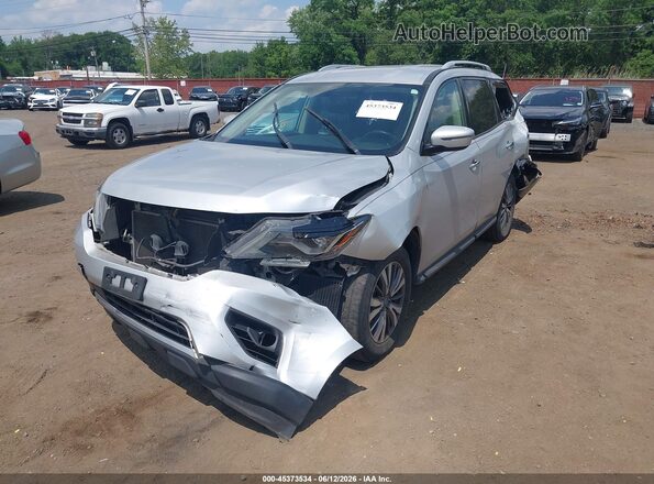 5N1DR2MN7KC603744 2019 NISSAN PATHFINDER Gray წინა ხედი