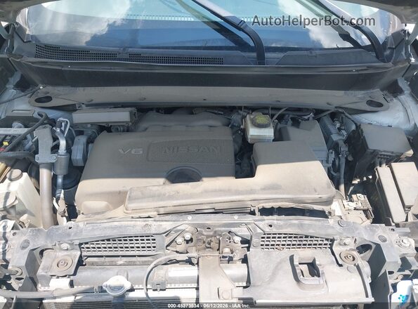 5N1DR2MN7KC603744 2019 NISSAN PATHFINDER Gray უკანა ხედი