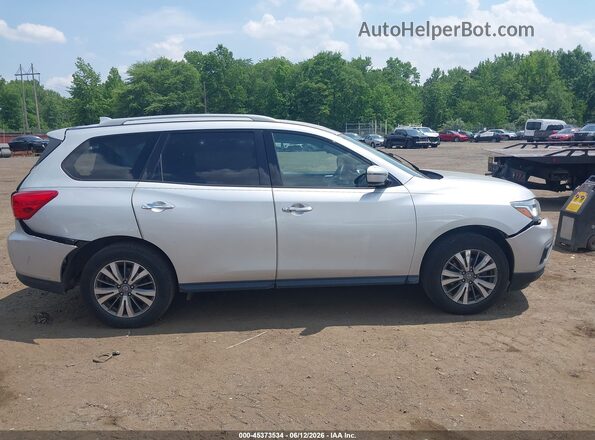 5N1DR2MN7KC603744 2019 NISSAN PATHFINDER Gray უკანა სალონის ხედი