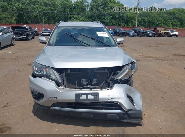 5N1DR2MN7KC603744 2019 NISSAN PATHFINDER Gray ხელსაწყოთა პანელის ხედი