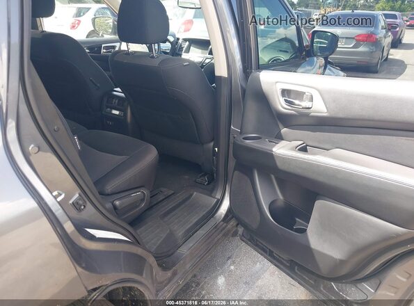 5N1DR2MN7KC619118 2019 NISSAN PATHFINDER Gray VIN կոդի պիտակի տեսք