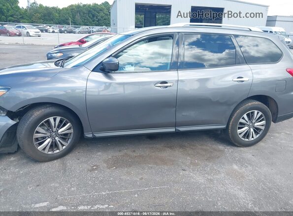 5N1DR2MN7KC619118 2019 NISSAN PATHFINDER Gray Սալոնի հետևի տեսք