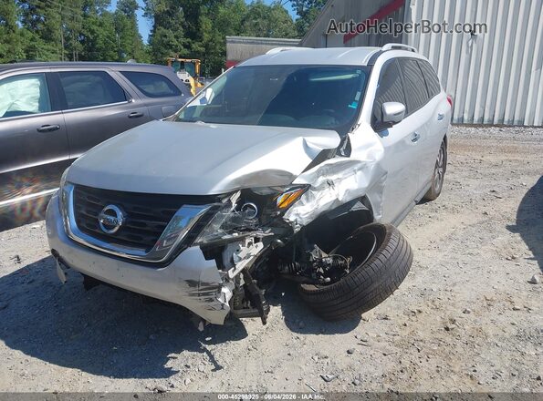 5N1DR2MN8HC602871 2017 NISSAN PATHFINDER Silver Przód lewy