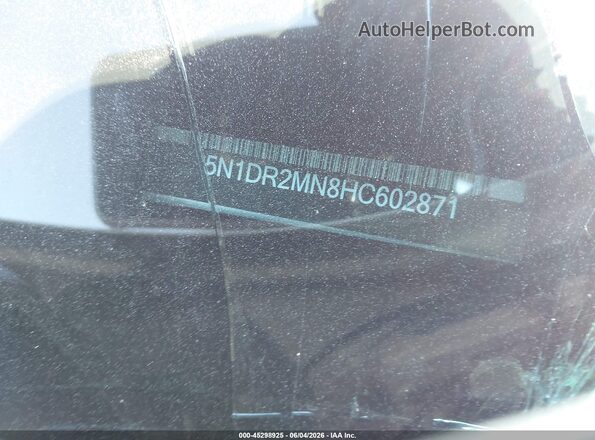 5N1DR2MN8HC602871 2017 NISSAN PATHFINDER Silver Widok komory silnika