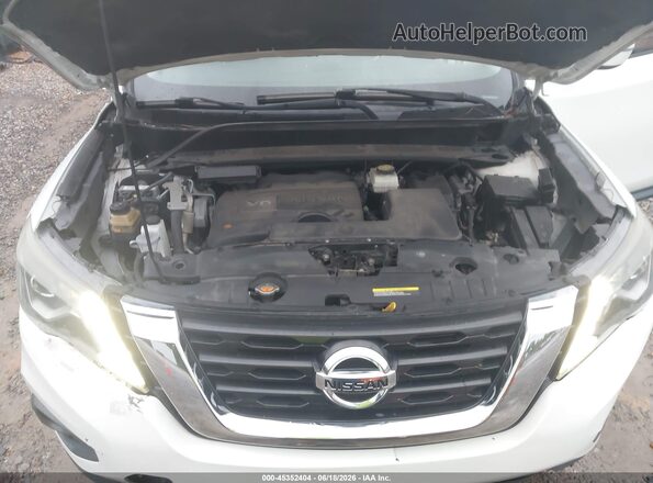5N1DR2MN8HC686495 2017 NISSAN PATHFINDER White Rear view
