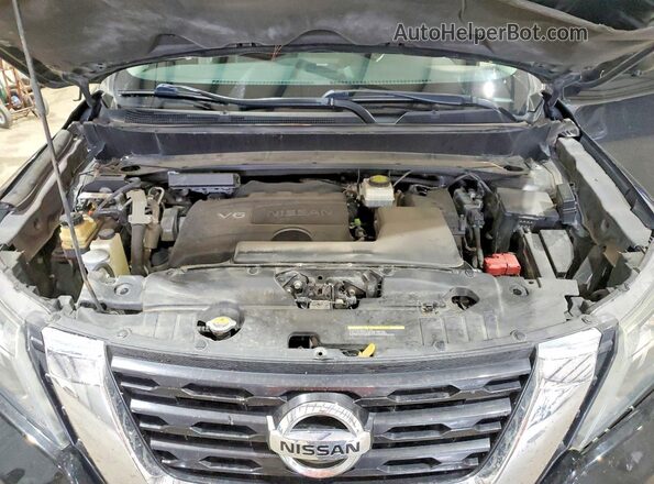5N1DR2MN8HC901017 2017 NISSAN PATHFINDER Black Սալոնի հետևի տեսք
