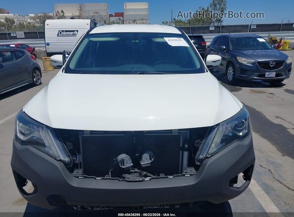 5N1DR2MN8JC603976 2018 NISSAN PATHFINDER White Widok zestawu wskaźników