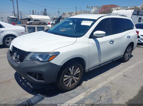 5N1DR2MN8JC603976 2018 NISSAN PATHFINDER White Przód lewy