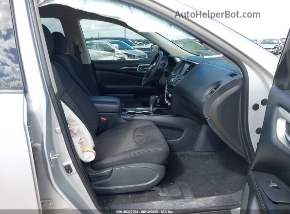 5N1DR2MN8KC596139 2019 NISSAN PATHFINDER Silver Vista interior delantera
