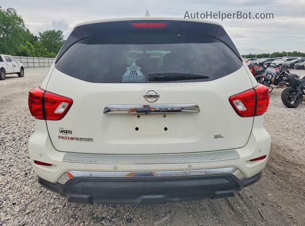 5N1DR2MN8KC607107 2019 NISSAN PATHFINDER White Հետևի տեսք