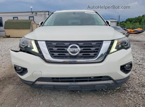 5N1DR2MN8KC607107 2019 NISSAN PATHFINDER White Դիմացի տեսք