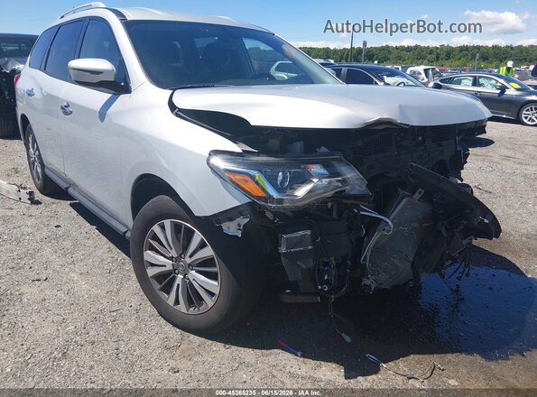 5N1DR2MN8KC618527 2019 NISSAN PATHFINDER Серебряный Вид спереди