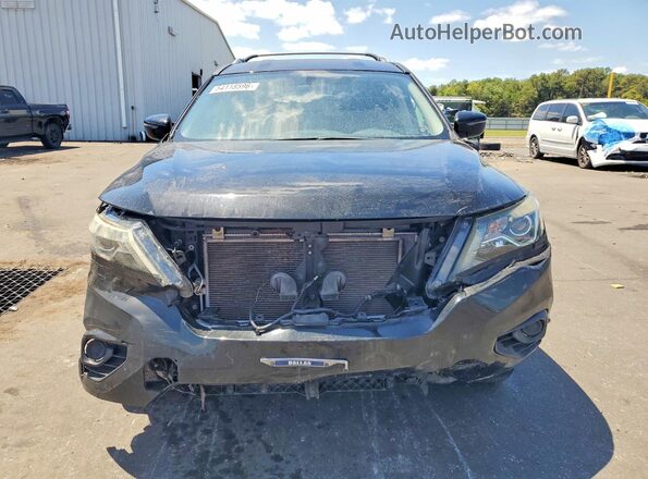 5N1DR2MN8KC636672 2019 NISSAN PATHFINDER Black Widok z przodu