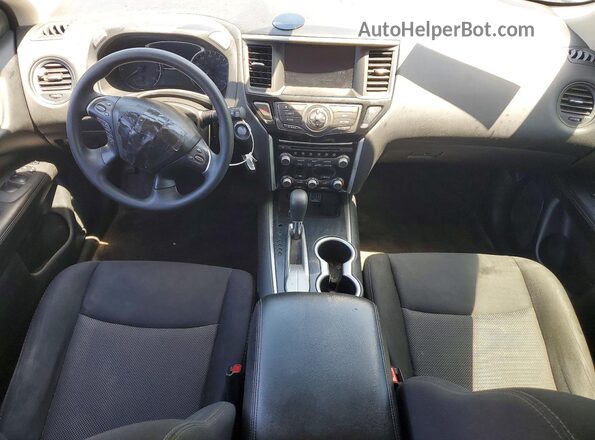 5N1DR2MN8KC636672 2019 NISSAN PATHFINDER Black Widok deski rozdzielczej