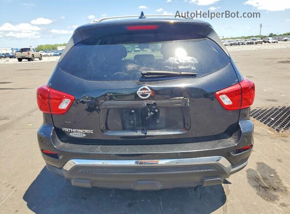 5N1DR2MN8KC636672 2019 NISSAN PATHFINDER Black Widok z tyłu