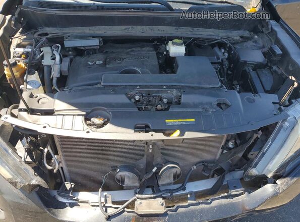 5N1DR2MN8KC636672 2019 NISSAN PATHFINDER Black Widok komory silnika