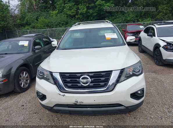 5N1DR2MN9HC622725 2017 NISSAN PATHFINDER White ხელსაწყოთა პანელის ხედი