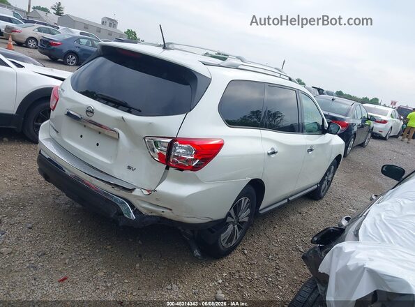 5N1DR2MN9HC622725 2017 NISSAN PATHFINDER White უკანა მარჯვენა