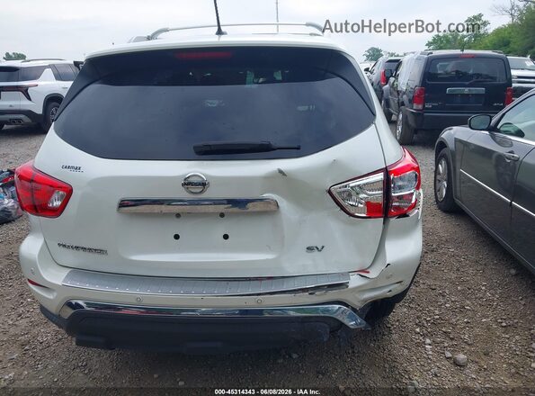 5N1DR2MN9HC622725 2017 NISSAN PATHFINDER White წინა ხედი