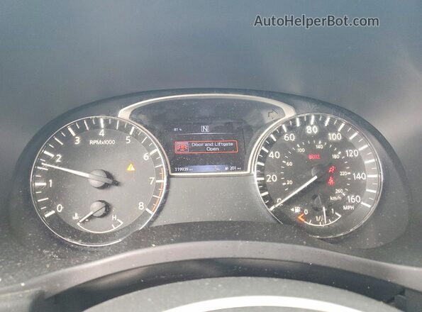 5N1DR2MN9HC685842 2017 NISSAN PATHFINDER Gray Instrument cluster view