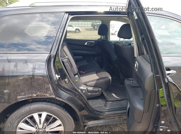 5N1DR2MN9JC640633 2018 NISSAN PATHFINDER Black VIN კოდის სტიკერის ხედი