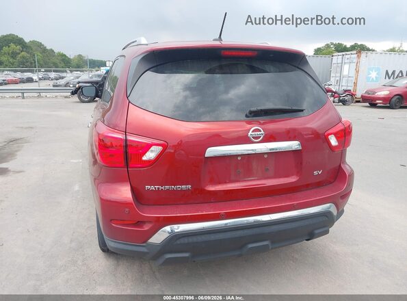 5N1DR2MN9JC665046 2018 NISSAN PATHFINDER Burgundy 